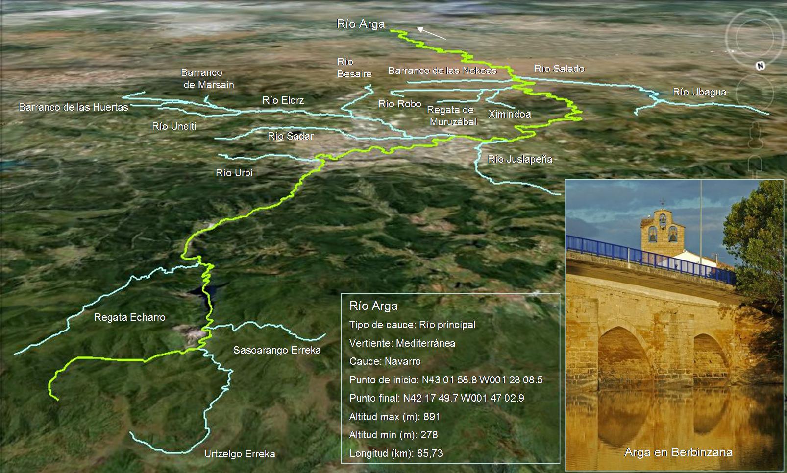 R�o Arga en Navarra