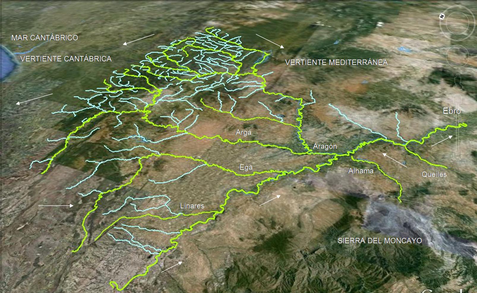 Sistema fluvial del Ebro en Navarra